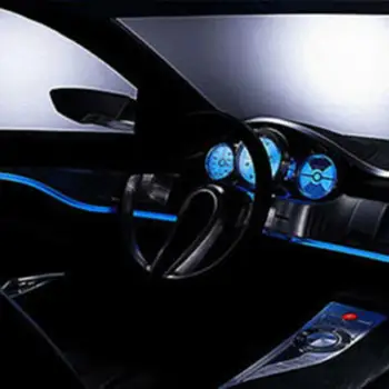 4M Automobilių Atmosfera Optinio Pluošto Lemputė, Durų Lemputė LED Interjero apšvietimo Dekoratyvinis
