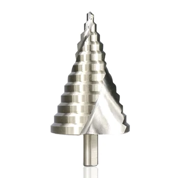 6-60mm Pagoda Formos HSS Trikampis Karka Pagoda Metalo, Plieno Žingsnis Gręžimo karūnos Gręžimo Skylės Kūgio Gręžimo Countersink Titano Bitų Rinkinys