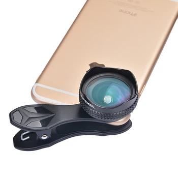 Apexel Optic Pro Objektyvą 18MM HD Wide Angle mobiliojo Telefono Kameros Objektyvo Rinkinys 2X Daugiau galimybių 