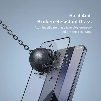 Apsauginis Stiklas iphone 12 pro max atveju stiklo Screen Protector, Priedai iphone12 pro 12pro max apsauginės plėvelės se 2020 m.
