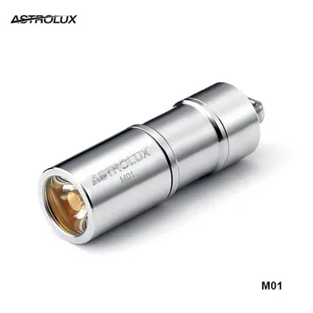 Astrolux M01 100LM 2 režimai USB Įkrovimo Mini nichia 219B/ XP-G2 LED šviesos Kempingas, Žygiai fakelas Žibintuvėlis su 10180 baterija