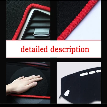 Automobilio prietaisų skydelio apima kilimėlis arba 