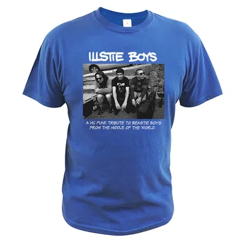 Beastie Boys Marškinėliai Amerikos Hip-Hop Grupės Marškinėlius Paprasta Mados Dizaino Trumpas Rankovės Įgulos Kaklo Pagrindinis T-shirt