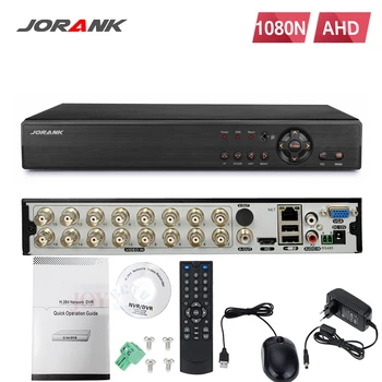 CCTV DVR 16CH Skaitmeninio Vaizdo įrašymo HAINAUT 16 Kanalų HAINAUT-NH 1080N Hibridas įvesties Home Security 1080P HDMI Išvestis Onvif P2P 3G WIFI