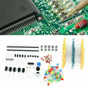 Elektronikos Pagrindinio Starter Kit Su 830 Kaklaraištis-Taškų Breadboard Priemonė, Komponentai, Suderinamas Su Arduino