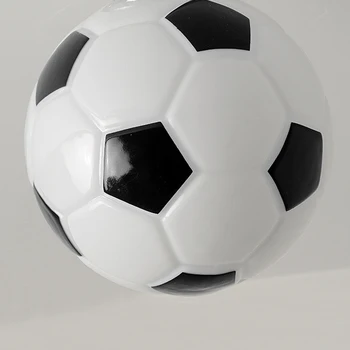 Futbolo Kamuolys Lubų Šviesos diodų (LED Lubų šviestuvas Futbolo Stiliaus 220V Patalpų Apšvietimas, Dekoro Juostą, Miegamasis, Vaikų Kambarys Šviesos Šviestuvas