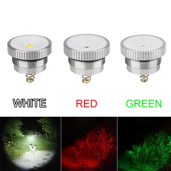 Galingas 1200 Liumenų 400 Metrų Žibintuvėlis Šviesos Taktinis Zoomable Žalia-Raudona Balta LED Medžioklės Žibintuvėlis Su Nuotolinio Slėgio Jungiklis