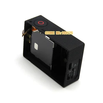 Galiniai galines Duris Padengti Atveju Vienetas GoPro Hero 3+ Hero3+ Black Edition su Baterija, Dėžutė Būsto Fotoaparato Remontas Dalis