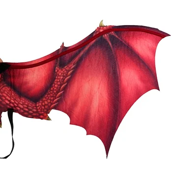Helovinas neaustinis Audinys 3D Dragon Sparno Helovinas Užgavėnės Drakono Kostiumas Cosplay Sparnus Suaugusiems