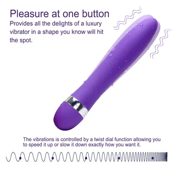 HIMALL Dildo Vibratorius didelis Lazdelė Produktų Reguliuojamas Greitis Klitorio Stimuliatorius G-spot Vandeniui suaugusiųjų Sekso mašina Žaislai Moterims