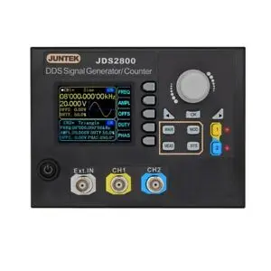 JUNTEK JDS2800 60MHz DDS Funkcija Savavališkai signalo Signalo Generatorius + Programinė įranga