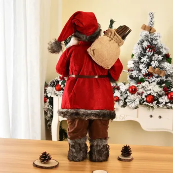 Juokingas Kalėdų Senelio Lėlės Chirstmas Medžio Karolius, Namų Puošybai Slidinėjimo Kalėdų Senelis, Kalėdų Papuošalai Naujųjų Metų Dovana