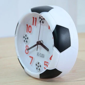 Kvarciniai Laikrodžiai Kūrybos 3D real Football Žadintuvas už Vaikas, Vaikų, Miegamojo, Namų Dekoro Dovana