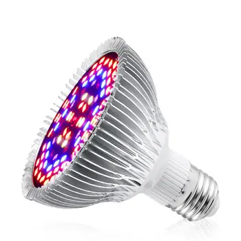 LED Grow Light Augalas Auga Visą Spektrą E27 Auginimo Lempos Lemputė Patalpų Hydroponics Gėlių, Augalų Augimo Lempos Fito Augti Lauke