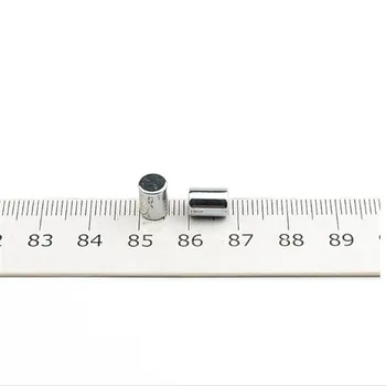 LEDERE 50/100vnt 6x8 Neodimio N35 Dia 6mmx8mm Stiprūs Magnetai Maža Disko NdFeB Retųjų Žemių Amatų Modeliai Šaldytuvas Klijuoti 6*8