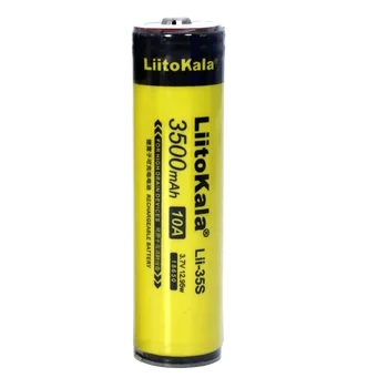 LiitoKala Lii-35S 18650 batterie 3,7 V ličio-ionen 3500mAh ličio-batterie geeignet für taschenlampe PCB schutz
