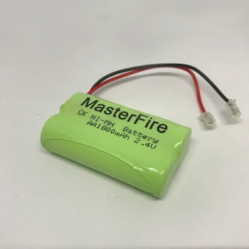MasterFire Naujas Originalus Ni-MH AA 2.4 V, 1800mAh, Ni-MH Baterija Su Žvakės Belaidžius Telefono Baterijos