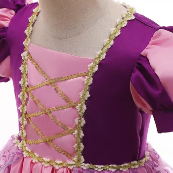 Merginos Rapunzel Suknelė Vaikų Susivėlęs Princesė Kostiumas Helovinas Vaikams Gimtadienio Kamuolys Suknelė Drabužius Paauglių Mergaičių Išgalvotas Frocks