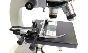 Metalo Juda Valdovas Universalus Mechaninė Kilnojamojo Etape su X-Y ašies Kryptimi, Judėjimo Biologinis Mikroskopas su Skaitymo Masto