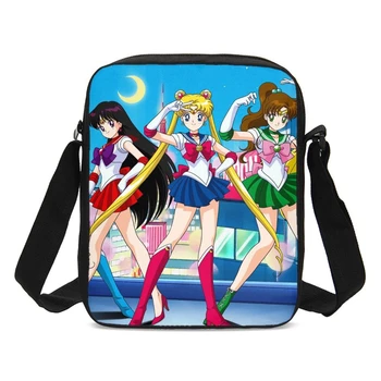 Mielos Moterys Krepšys Sailor Moon Anime Spausdinimo Dizainas Crossbody Pečių Maišą Mergaitėms Bolsos Mujer Feminina Maišeliu Pagrindinis Femme