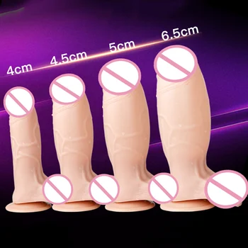 Moterų Orgazmas Didžiulis Pripučiamas Prijunkite Siurbimo Taurės Varpos Dildo Plug Analinio Sekso Žaislus Dildo Ilgai Vibratorių didelis Didelis Dildo Moterų -40