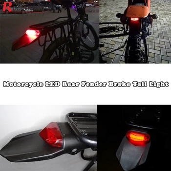 Moto Dirt Bike Sparnas Galinis Stabdžiai stabdžių Žibintas Purvasargių LED Uodega Lempos Benelli Motard250 BJ250GY-2 BJ125GY-16A BX CROSS/ENDURO