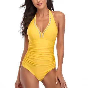 Nauja Seksuali Moteris Plus Large Dydis Vienas Gabalas maudymosi kostiumėlį, Uždaras maudymosi Kostiumėliai, Push Up Kūno Moterų Plaukti Maudymosi Kostiumas, Paplūdimio Baseinas Bather 2021
