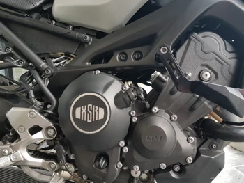 Naujas Milteliai Dengtos Nerūdijančio Sankabos Dangtelį Viršuje Yamaha XSR900 Juoda