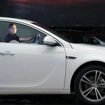 Naujausias Funny Fast & Furious Van Dyzelinas Paulius Vaikščioti Dekoratyvinis Lipdukas Cartoon Automobilių Lipdukas Automobilio Lango Lipdukas Kūrybinio Modelio Vinilo