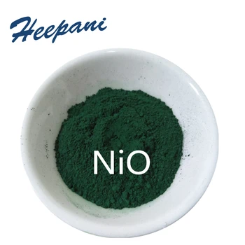 Nemokamas pristatymas Nikelio oksidą NiO milteliai su didelio grynumo rutulio formos žalia lydinio medžiagos milteliai