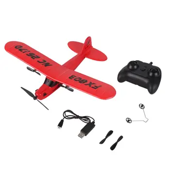 OCDAY FX803 Nuotolinio Valdymo pultas RC Plokštumos Sklandytuvas Aerodone Žaislas Vaikams Audult 150m Putų Lėktuvo Raudona Mėlyna Baterija, Drones, Naują atvykimo
