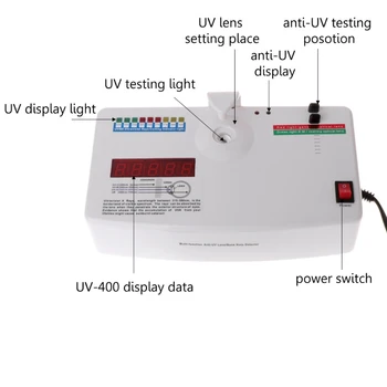 Optinis Objektyvas Anti-radiacijos Ultravioletinių Spindulių UV Tester Detektorius Matuoklis 13B 220V