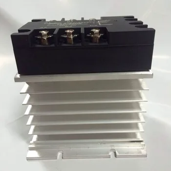 Pramonės radiatorius 110*100*80 mm trijų fazių (solid state relay TSR šilumos kriaukle radiatorius