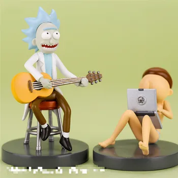 Rick su Morty 2020 M. Veiksmų Skaičiai PVC Modelis Berniukas Mergaitė Vaikams Žaislų Kolekcijos Modelis Žaislai