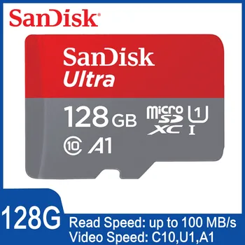 Sandisk micro sd kortelę 16gb 32gb 64gb 256 gb cartao memoria de carte TF kortelę 128g 200GB class10 atminties kortelę samrtphone ir PC