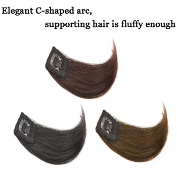 SHANGKE Sintetinių Mini Plaukų Juostelę Plaukų Natūralus Juodas Rudi Plaukai Pratęsimo Įrašus Hairpiece Moterų Plaukų