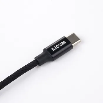 SJCAM USB C Tipo Kabelis Greito Įkrovimo 2A USB C Kabelis Duomenų Kabelis Įkrovimo Kabelis SJ8 Pro/Plus/Oro SJ9 Strike/Max Veiksmo Kameros