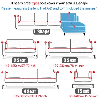 Sofa Apima Šiuolaikinių L-formos Sofa Cover vientisos Spalvos, Dviejų Ir Trijų Vietų Sofa Apima SA47097