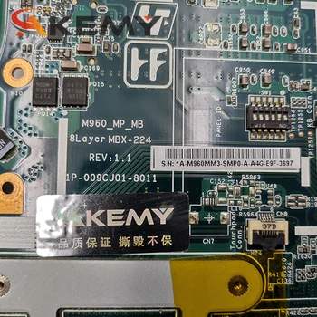 Sony Vaio VPCEB serijos nešiojamas plokštė HM55 DDR3 HD4500 Grafika A1794336A MBX-224 M961 1P-0106J01-8011 Nemokamai i3 CPU