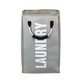 Sulankstomas skalbimo maišelį drabužius krepšelį žaislas stalčiuko su vertikalaus rankena nešvariais drabužiais krepšelį home didelis modernus sandėliavimo krepšys