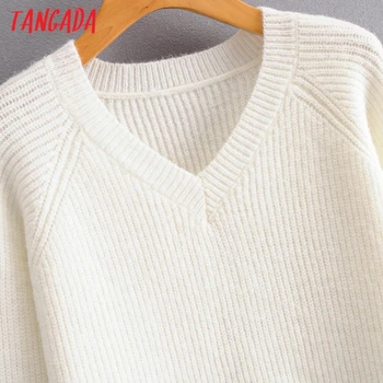 Tangada rudenį 2020 moterų nėriniai kratinys kašmyro megztinis megztas megztinis megztinis v-kaklo aukštos kokybės megztinis SY245