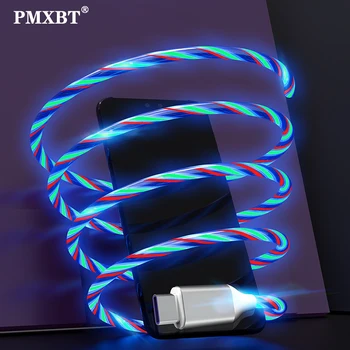 Teka Švyti LED USB Įkroviklio Laidą 