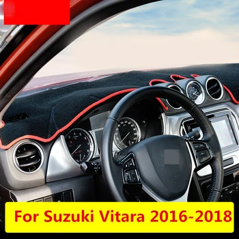 Už Suzuki Vitara 2016-2018 prietaisų Skydelio Dangtelį, Mat Trinkelėmis Saulės Pavėsyje, Venkite Šviesos Brūkšnys Valdybos Kilimo Raštas Vidaus apdaila