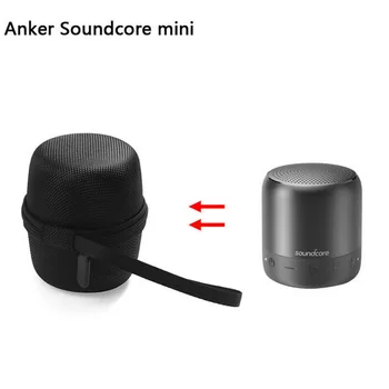 Užtrauktukas Maišelis Maišelis Anker SoundCore Super Mini-Portable Bluetooth Speaker Nešiojamų Kelionių nešimo Rankena EVA sunku Atveju Maišo Laikiklis