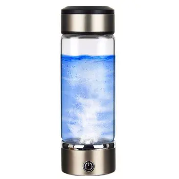 Vandenilio Vandens Generatorius Šarminis Maker H2 Vandenilio Vandens Butelis Įkrovimo Nešiojamų Gryno 420ML ONLENY