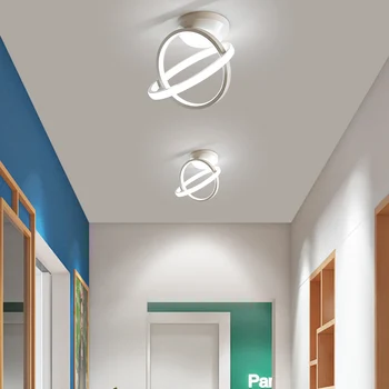 VEIHAO Aukso Modernios LED Lubų Šviestuvai, miegamojo lovos Praėjimo koridorius, balkonas, Įėjimas apvalus LED Šviestuvais, namų