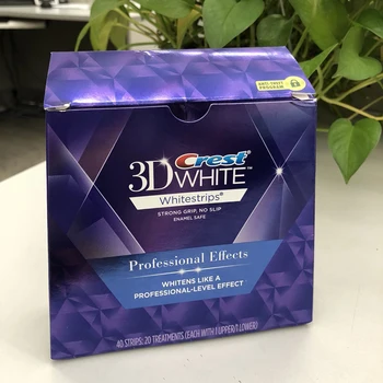 VIP N 3D White Whitestrips Dantų Balinimo Rinkinys Burnos Higienos Professional Effects Dantų Priežiūros Produktai Originalus, 40 Juostelių 20Pouch