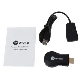 Wecast C2 Miracast WiFi Ekranas Dongle Imtuvą 1080P 