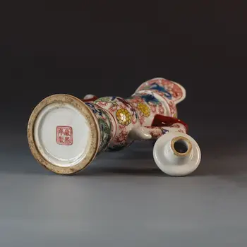 Čing kanas-b senovinių keramikos vyno puodą Jingdezhen antikvariniai porceliano senas prekes, naudotos prekės, antikvariniai daiktai, namų apstatymo daiktai