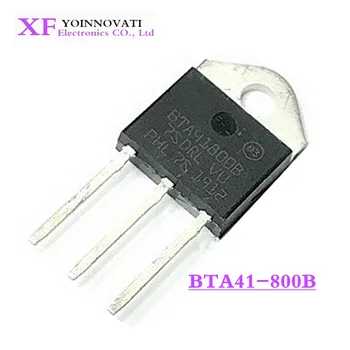 100vnt/daug BTA41-800B BTA41-800 BTA41800B BTA41800 BTA41 TO-247 40A 800V simetriniai triodiniai tiristoriai Geriausios kokybės.
